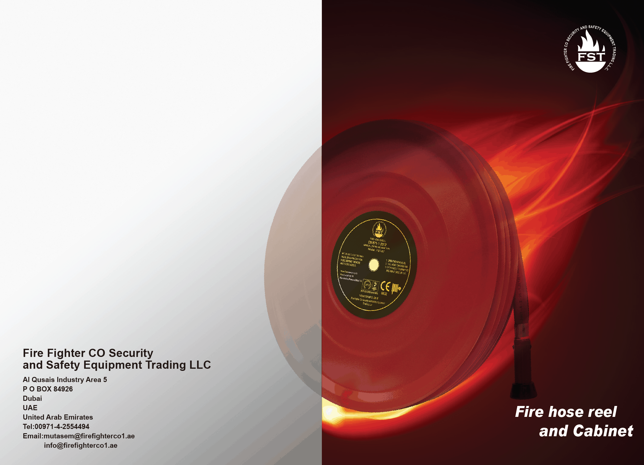 Hose Reel - Fire Safety equipment Dubai-Fire and Safety Equipment UAE - Adiga Fire